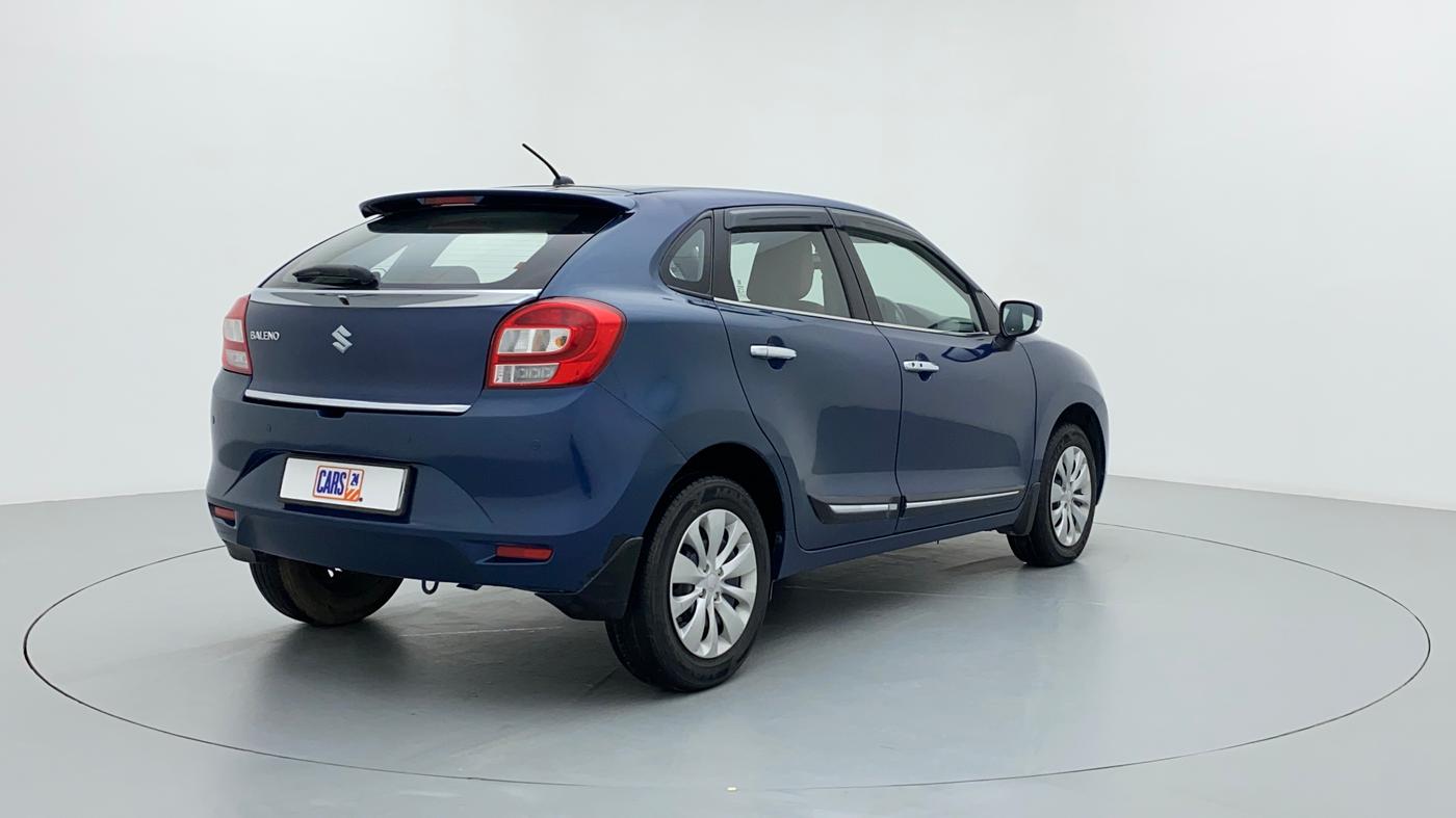 2018 Maruti Baleno DELTA 1.2 K12, Petrol, Manual, 54,855 km, Right Back Diagonal