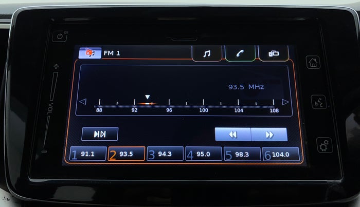 2018 Maruti Baleno DELTA 1.2 K12, Petrol, Manual, 54,855 km, Infotainment System