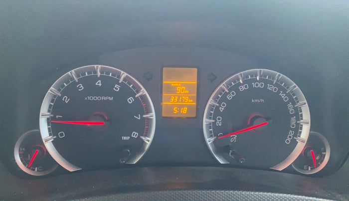2014 Maruti Swift VXI, Petrol, Manual, 33,135 km, Odometer Image