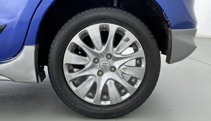 2016 Maruti Baleno ZETA 1.2 K12, Petrol, Manual, 79,902 km, Left Rear Wheel