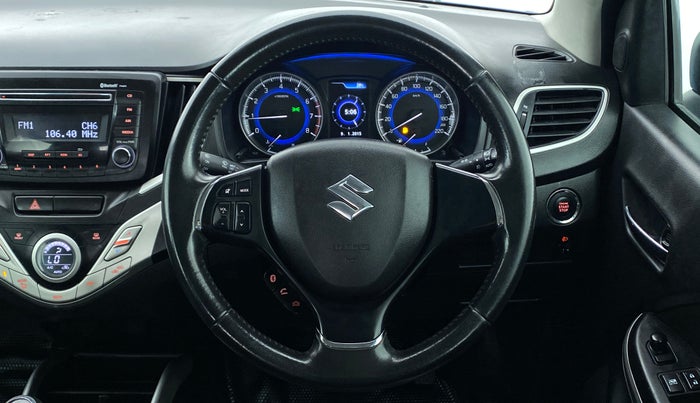 2016 Maruti Baleno ZETA 1.2 K12, Petrol, Manual, 79,902 km, Steering Wheel Close Up
