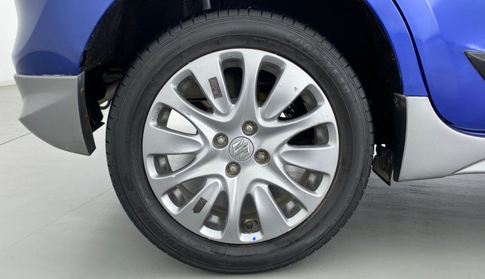 2016 Maruti Baleno ZETA 1.2 K12, Petrol, Manual, 79,902 km, Right Rear Wheel