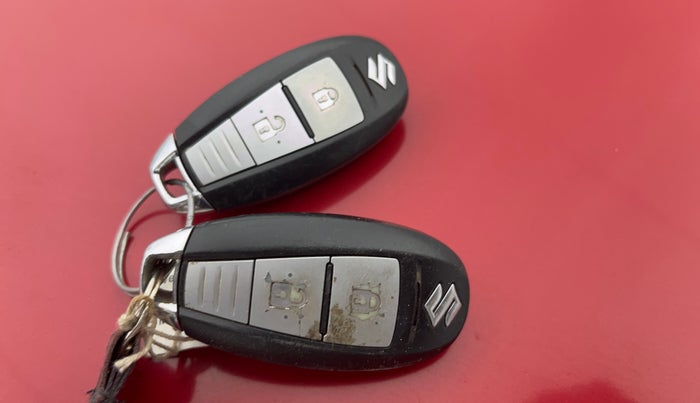 2021 Maruti Vitara Brezza ZXI PLUS DUAL TONE, Petrol, Manual, 82,082 km, Key Close Up