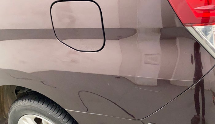 2016 Toyota Innova Crysta 2.7 ZX AT 7 STR, Petrol, Automatic, 1,05,130 km, Left quarter panel - Slightly dented