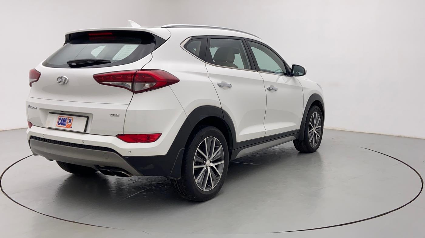2016 Hyundai Tucson 2WD AT GLS DIESEL, Diesel, Automatic, 63,547 km, Right Back Diagonal
