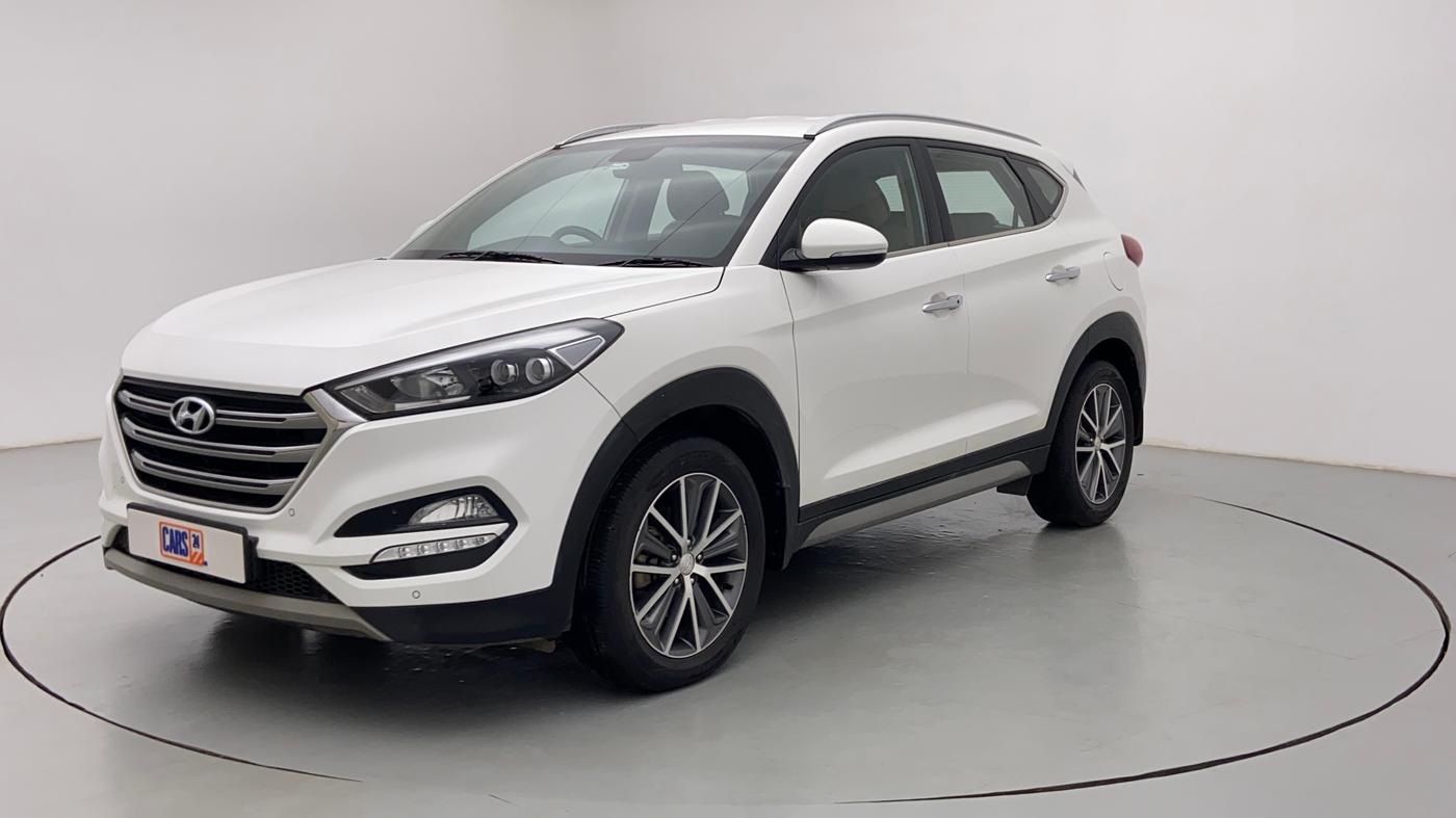 2016 Hyundai Tucson 2WD AT GLS DIESEL, Diesel, Automatic, 63,547 km, Left Front Diagonal