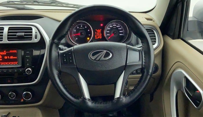 2017 Mahindra TUV300 T8, Diesel, Manual, 19,065 km, Steering Wheel Close Up