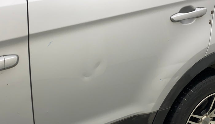 2017 Hyundai Creta E PLUS 1.6 PETROL, Petrol, Manual, 41,007 km, Rear left door - Minor scratches