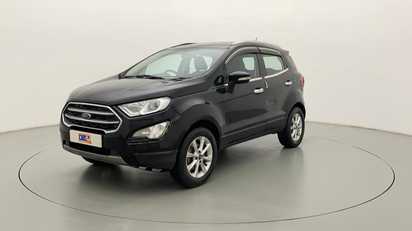 2018 Ford Ecosport TITANIUM 1.5L PETROL, CNG, Manual, 72,037 km, Left Front Diagonal