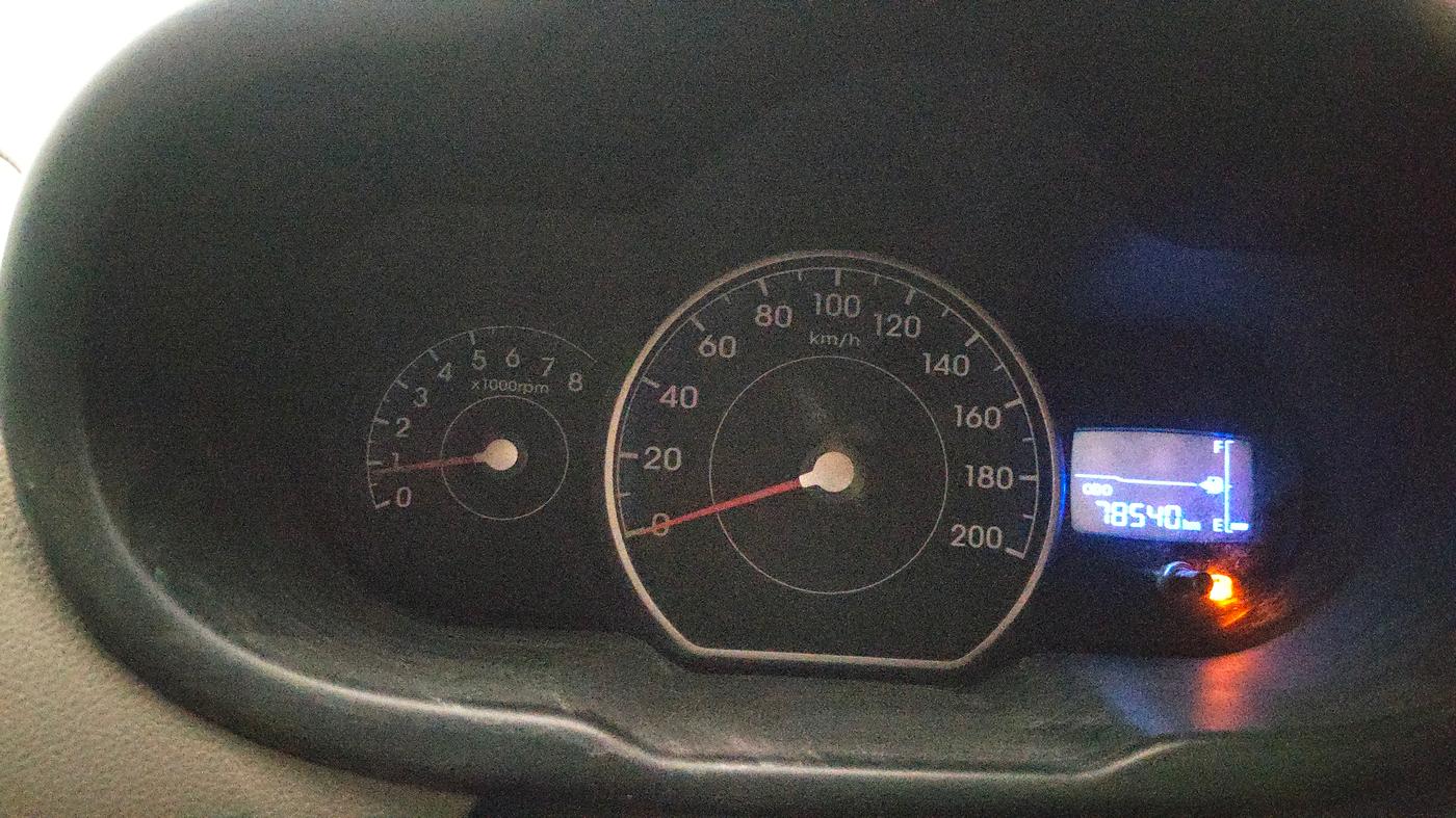 2014 Hyundai i10 SPORTZ 1.1, Petrol, Manual, 78,514 km, Odometer Image
