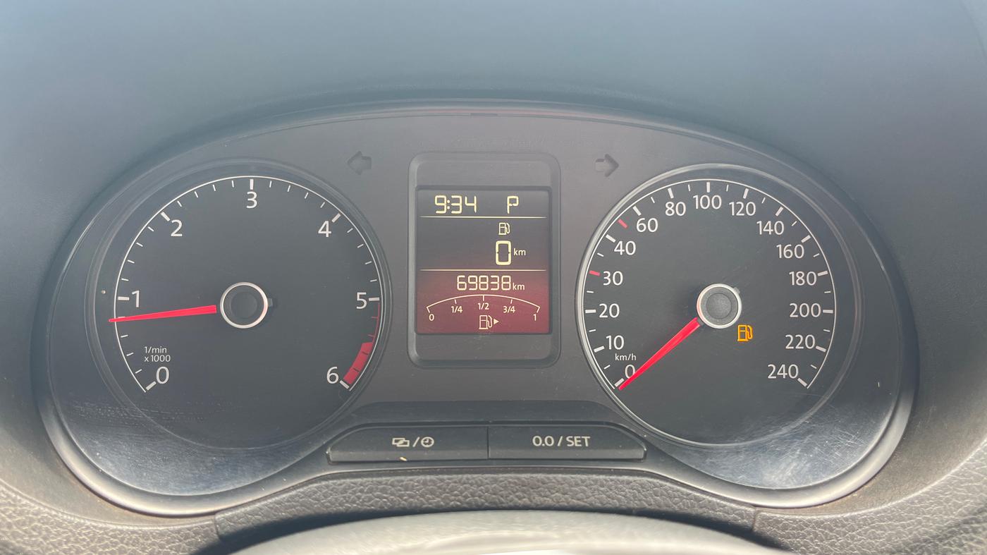2018 Volkswagen Ameo HIGHLINE PLUS 1.5L AT 16 ALLOY, Diesel, Automatic, 69,838 km, Odometer Image