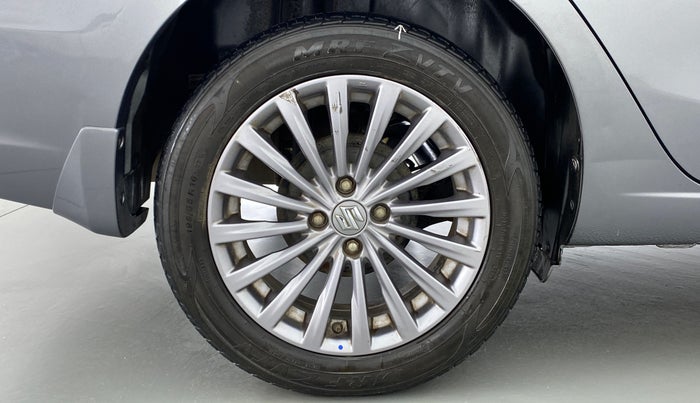 2017 Maruti Ciaz ALPHA 1.4 VVT AMT, Petrol, Automatic, 80,667 km, Right Rear Wheel