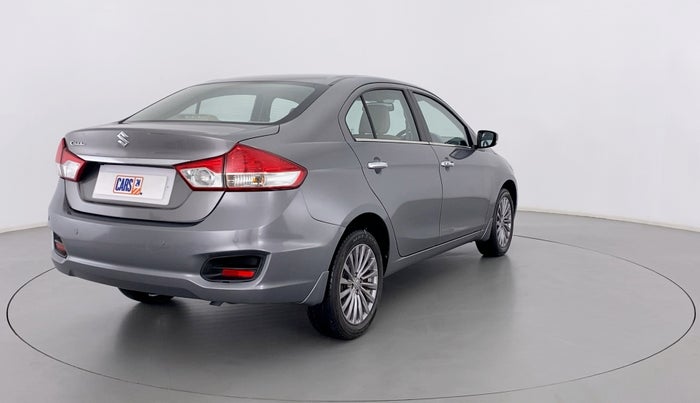 2017 Maruti Ciaz ALPHA 1.4 VVT AMT, Petrol, Automatic, 80,667 km, Right Back Diagonal