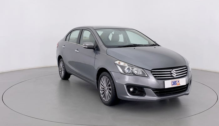 2017 Maruti Ciaz ALPHA 1.4 VVT AMT, Petrol, Automatic, 80,667 km, Right Front Diagonal
