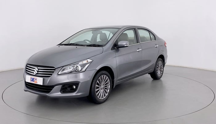 2017 Maruti Ciaz ALPHA 1.4 VVT AMT, Petrol, Automatic, 80,667 km, Left Front Diagonal
