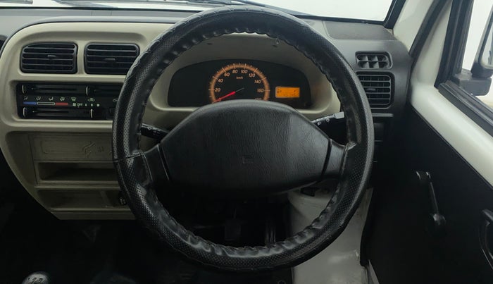 2018 Maruti Eeco 5 STR WITH A/C+HTR, Petrol, Manual, 45,365 km, Steering Wheel Close Up