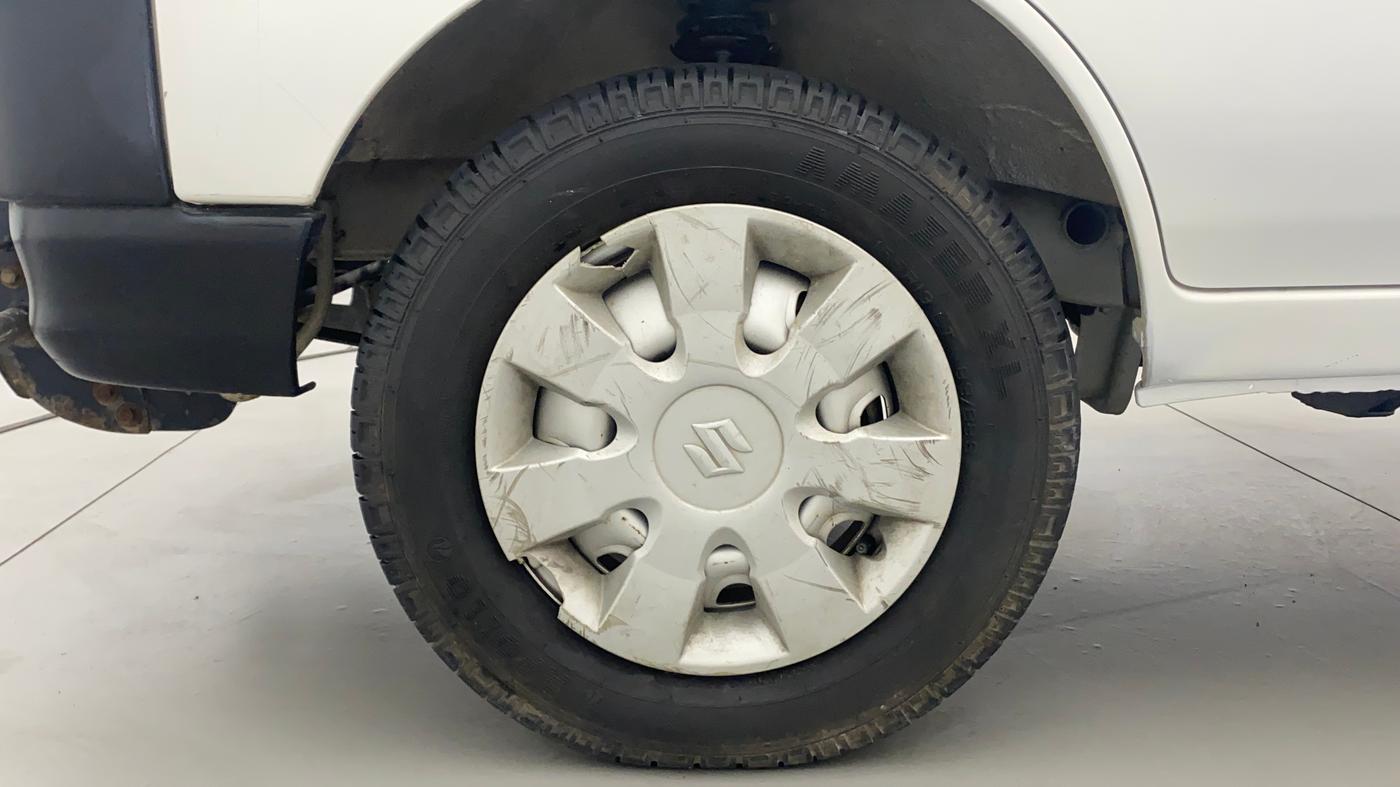 2018 Maruti Eeco 5 STR WITH A/C+HTR, Petrol, Manual, 45,365 km, Left Front Wheel