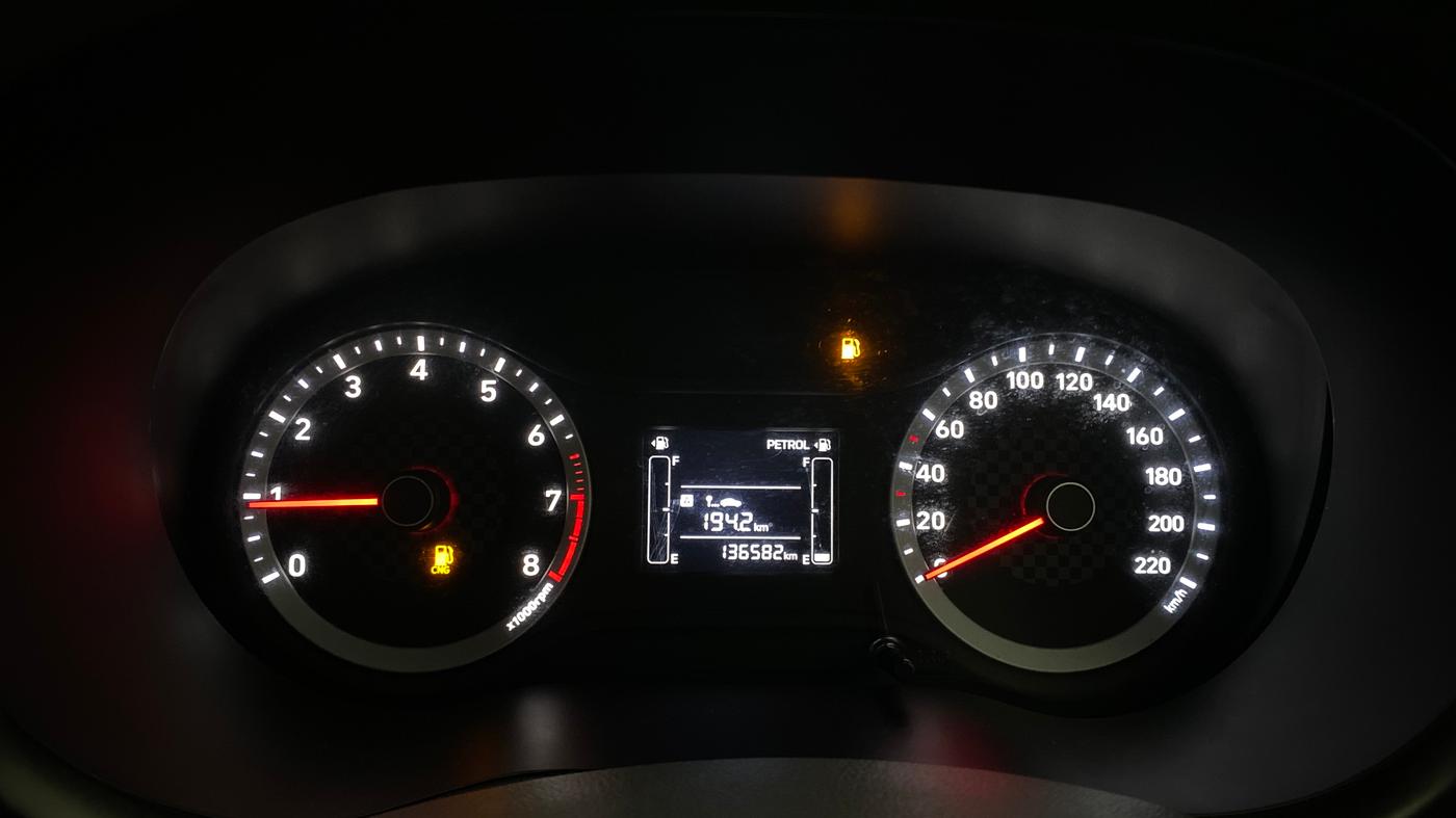 2022 Hyundai AURA S 1.2 CNG, CNG, Manual, 1,36,580 km, Odometer Image