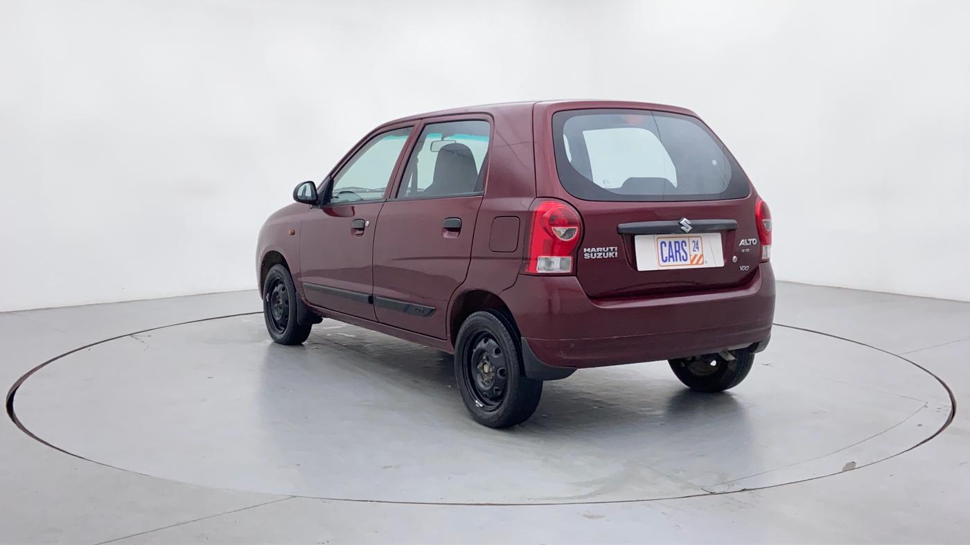 2012 Maruti Alto K10 VXI P, Petrol, Manual, 49,977 km, Left Back Diagonal (45- Degree) View