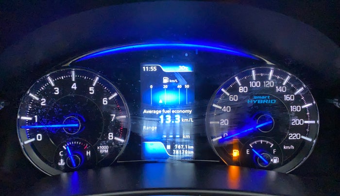 2018 Maruti Ciaz DELTA 1.5 SHVS MT PETROL, Petrol, Manual, 78,261 km, Odometer Image