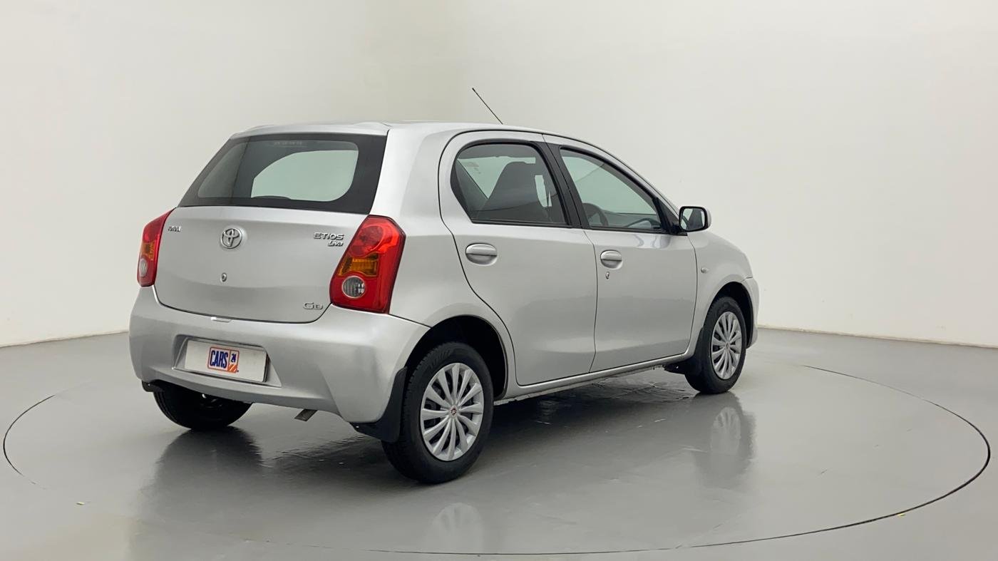 2012 Toyota Etios Liva GD, Diesel, Manual, 94,952 km, Right Back Diagonal