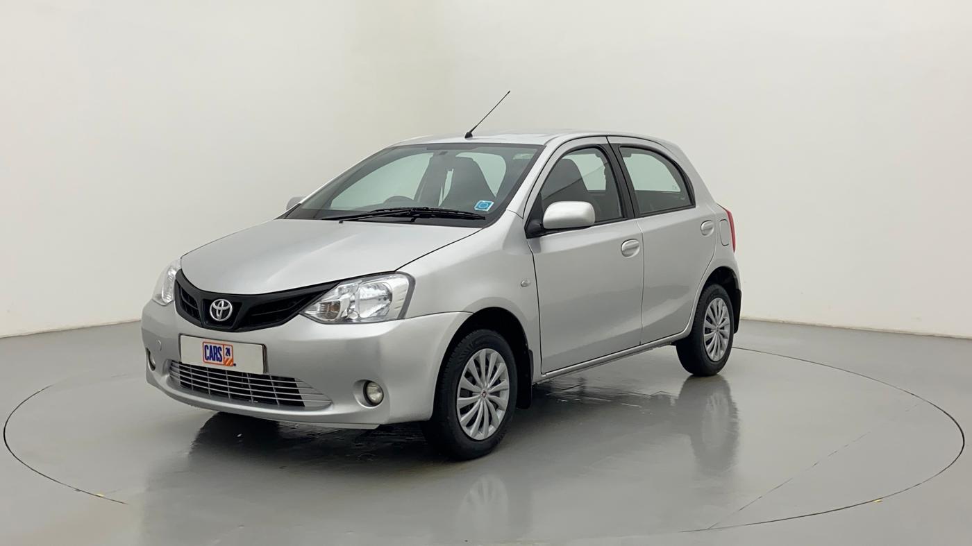 2012 Toyota Etios Liva GD, Diesel, Manual, 94,952 km, Left Front Diagonal