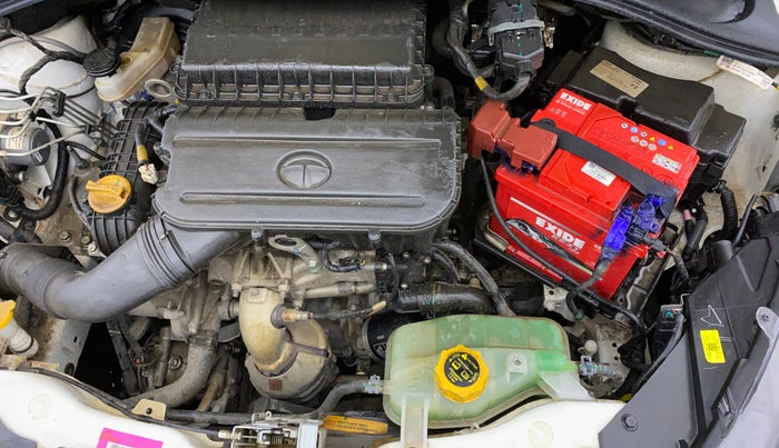 2023 Tata Tiago XZA PLUS PETROL, Petrol, Automatic, 13,554 km, Engine View - Left