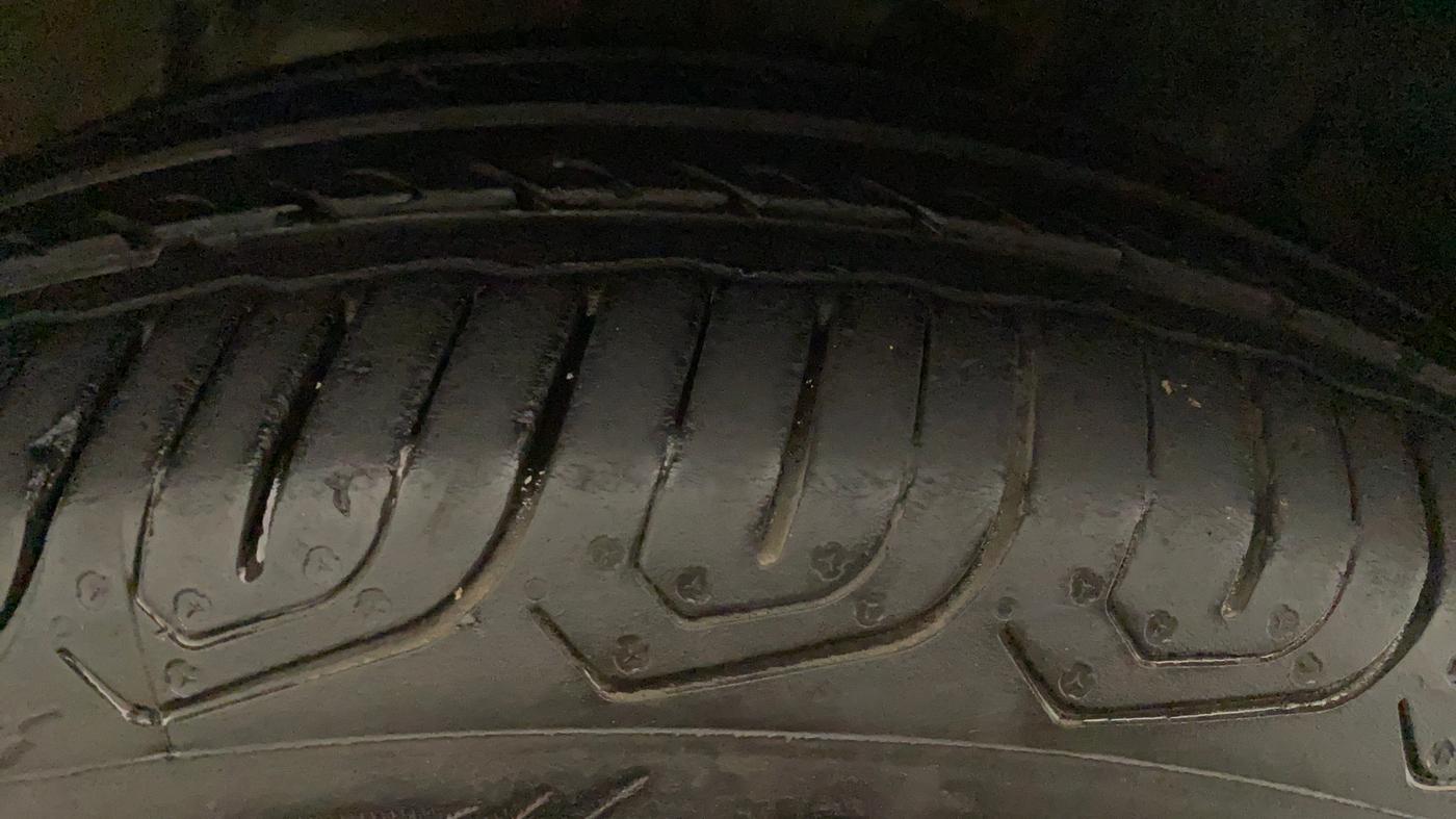 2018 Honda Amaze 1.2L I-VTEC V CVT, Petrol, Automatic, 66,269 km, Right Rear Tyre Tread