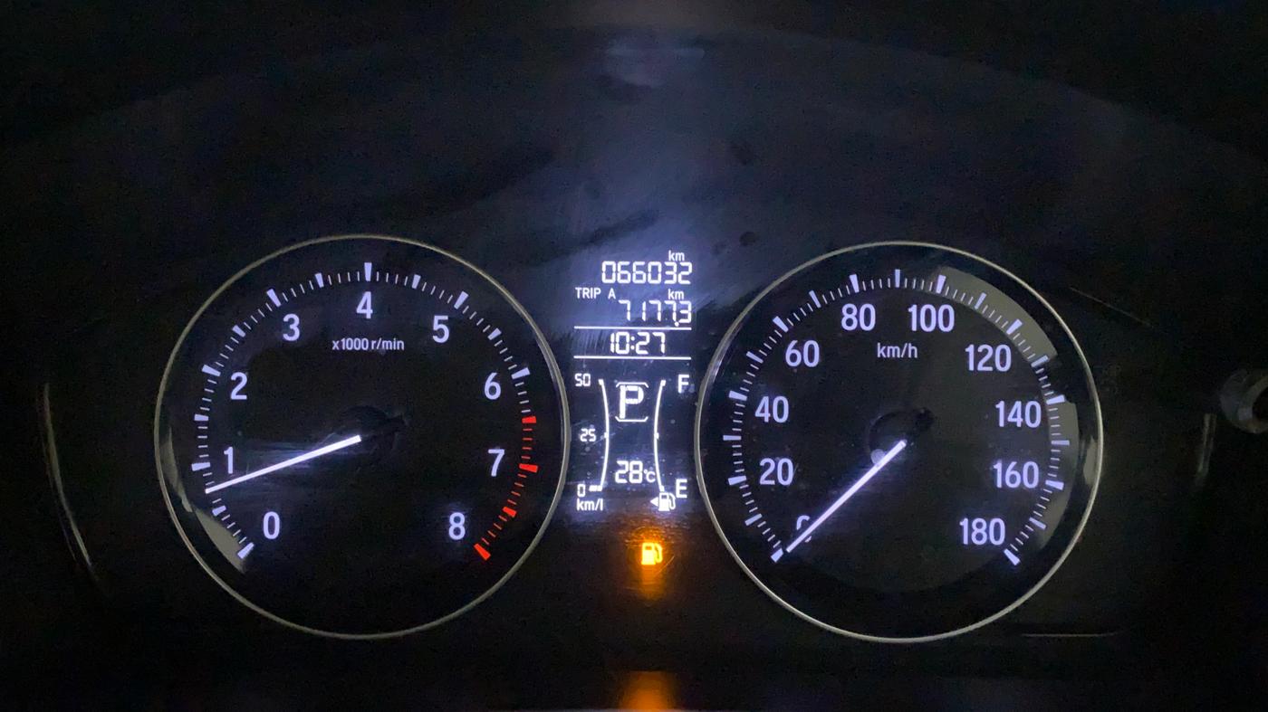 2018 Honda Amaze 1.2L I-VTEC V CVT, Petrol, Automatic, 66,269 km, Odometer Image
