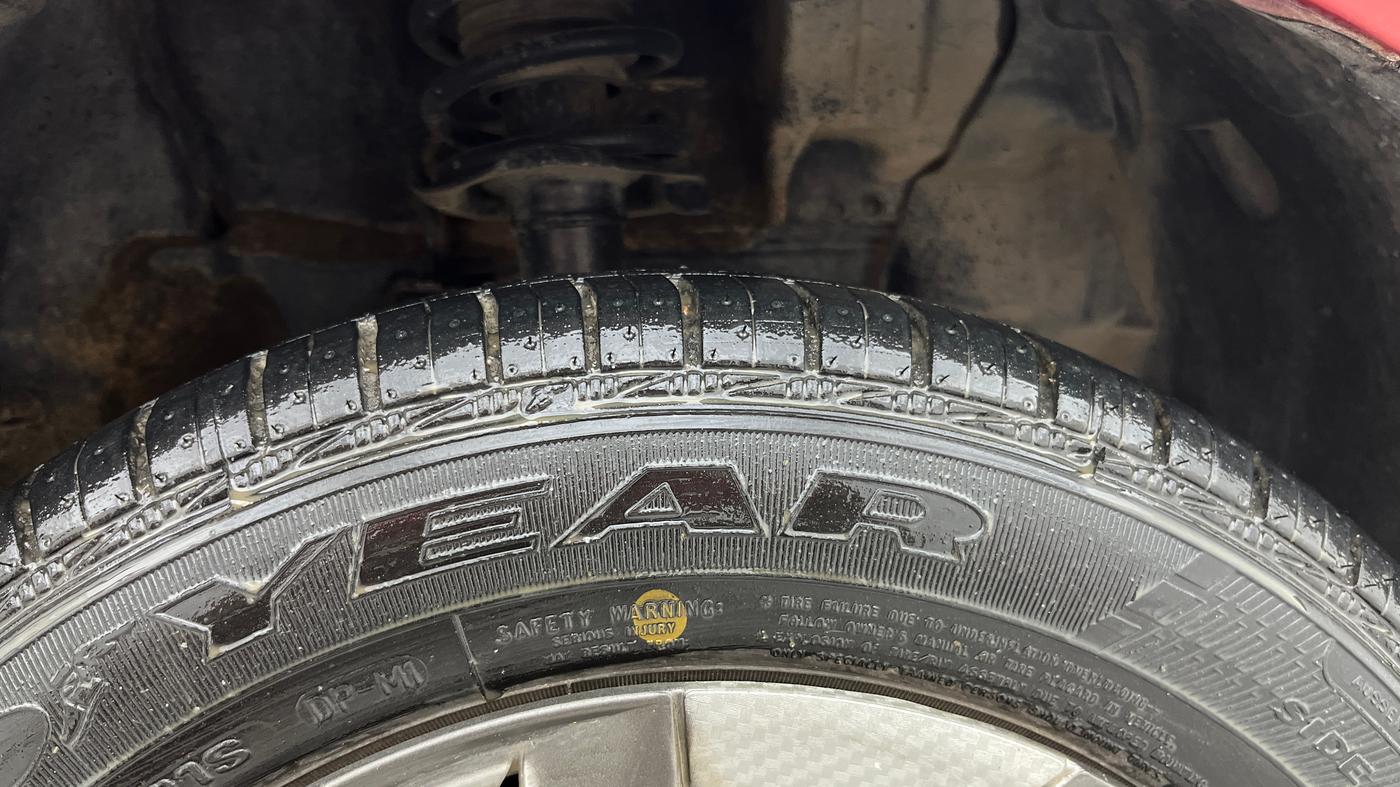 2019 Datsun Go Plus A(O), Petrol, Manual, 38,014 km, Right Front Tyre Tread