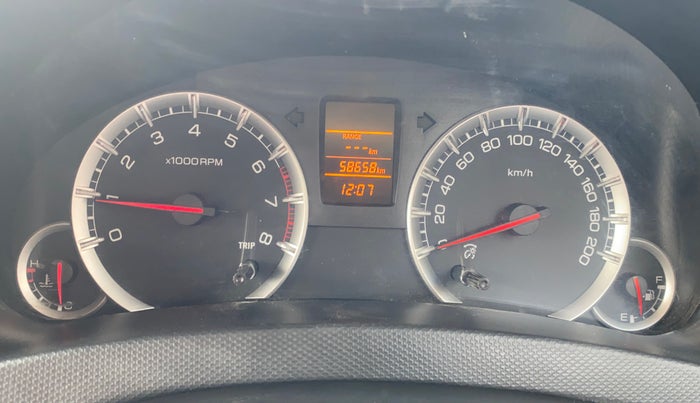 2016 Maruti Swift VXI O, Petrol, Manual, 58,602 km, Odometer Image