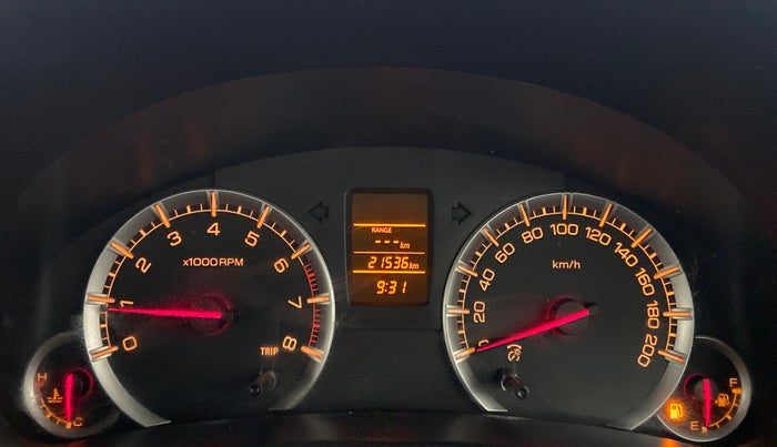 2016 Maruti Swift VXI, Petrol, Manual, 21,536 km, Odometer Image