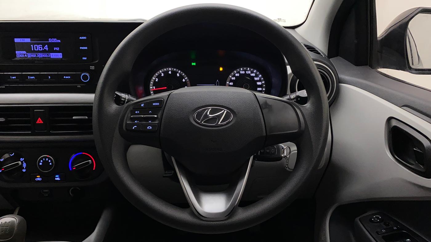 2021 Hyundai GRAND I10 NIOS MAGNA 1.2 KAPPA VTVT, Petrol, Manual, 28,565 km, Steering Wheel Close Up