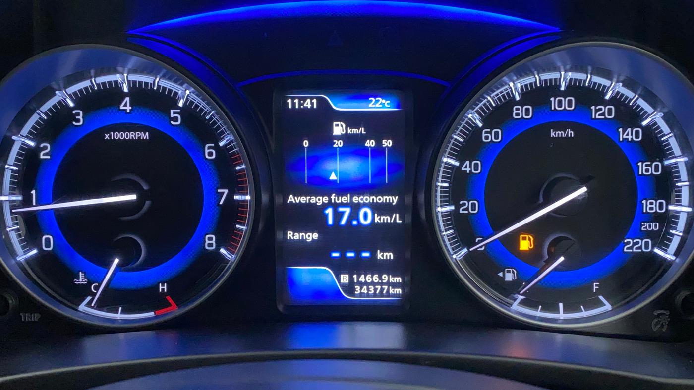 2021 Maruti Baleno ZETA PETROL 1.2, Petrol, Manual, 34,377 km, Odometer Image