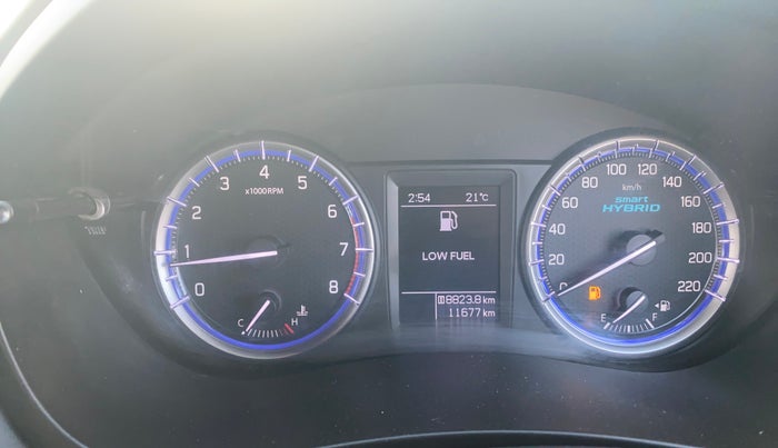 2020 Maruti S Cross DELTA 1.5, Petrol, Manual, 11,656 km, Odometer Image
