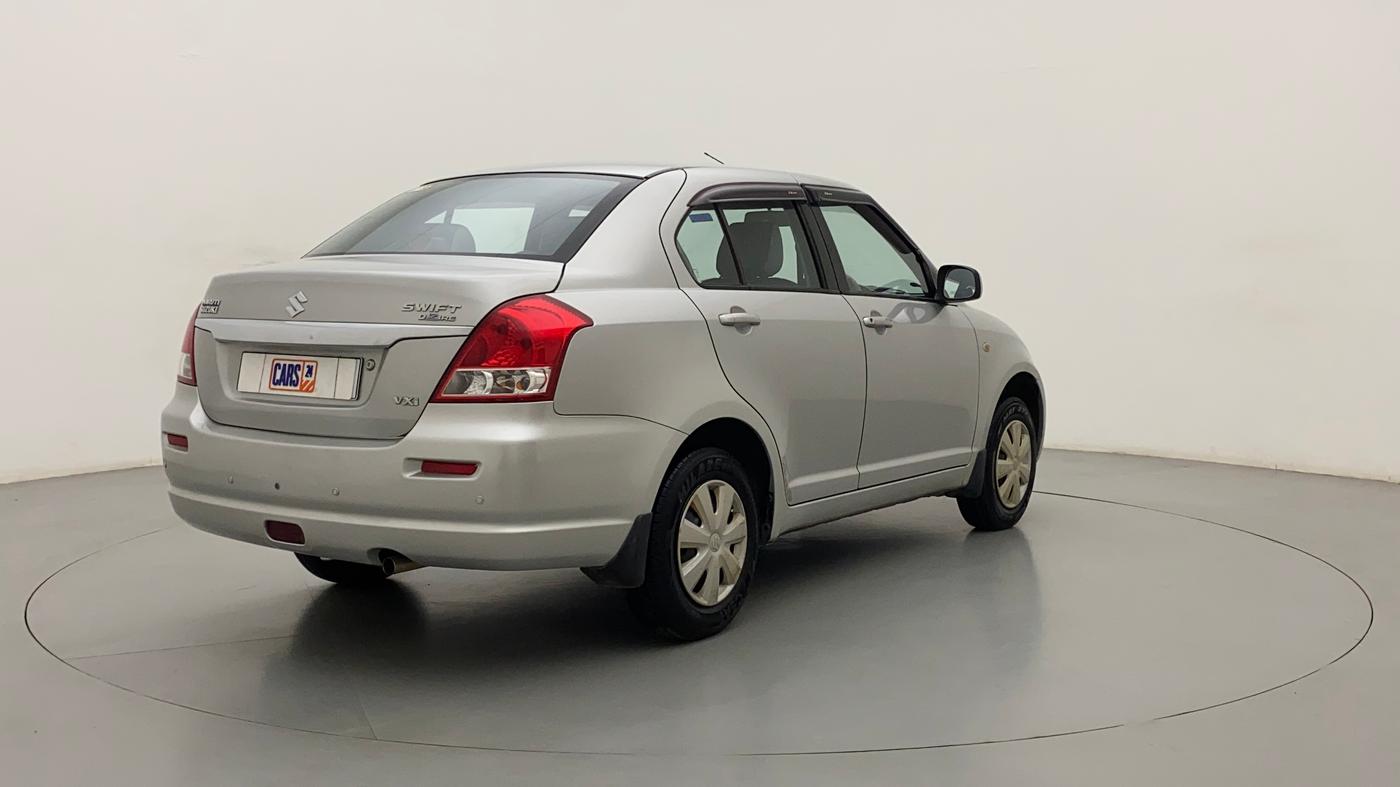 2011 Maruti Swift Dzire VXI, Petrol, Manual, 60,331 km, Right Back Diagonal