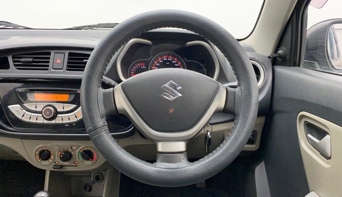 2015 Maruti Alto K10 VXI, Petrol, Manual, 76,702 km, Steering Wheel Close Up