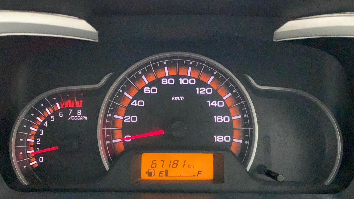 2015 Maruti Alto K10 VXI, Petrol, Manual, 67,181 km, Odometer Image