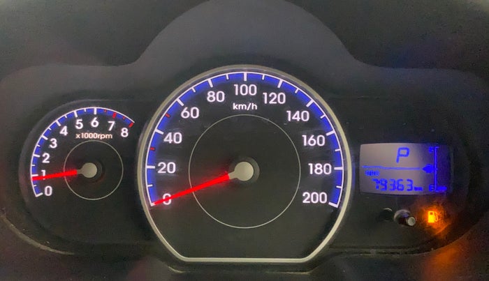 2011 Hyundai i10 SPORTZ 1.2 AT, Petrol, Automatic, 79,363 km, Odometer Image