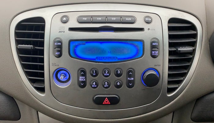 2011 Hyundai i10 SPORTZ 1.2 AT, Petrol, Automatic, 79,363 km, Infotainment System