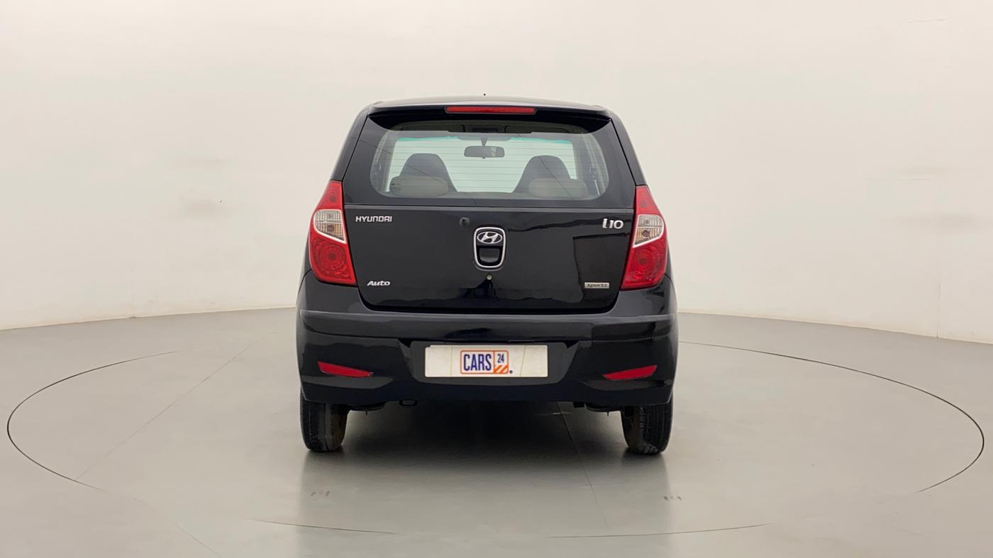 2011 Hyundai i10 SPORTZ 1.2 AT, Petrol, Automatic, 79,363 km, Back/Rear