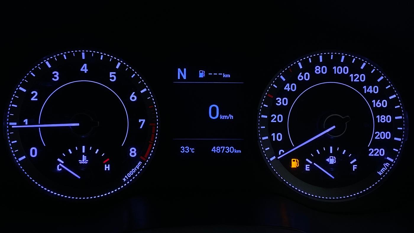 2019 Hyundai VENUE SX PLUS 1.0 TURBO DCT, Petrol, Automatic, 48,723 km, Odometer Image