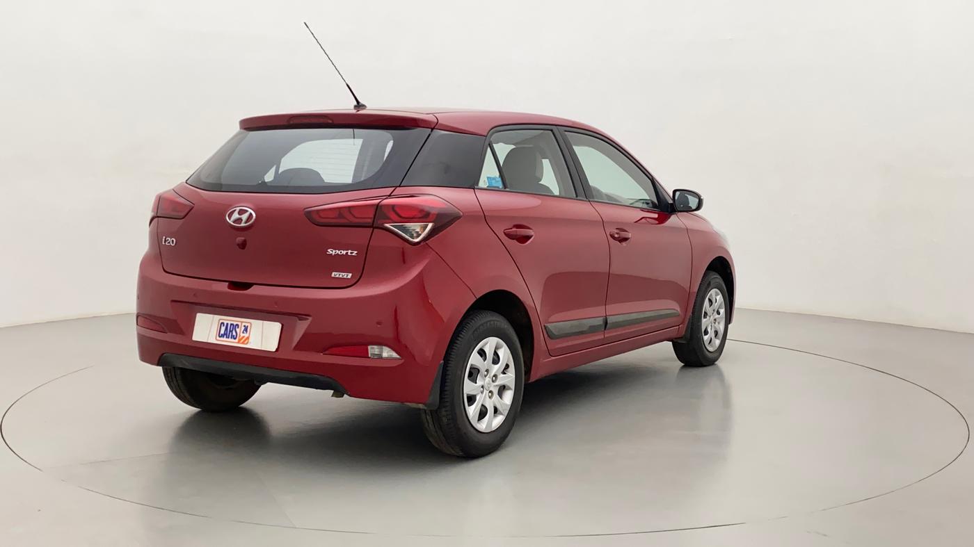 2016 Hyundai Elite i20 SPORTZ 1.2, Petrol, Manual, 19,984 km, Right Back Diagonal