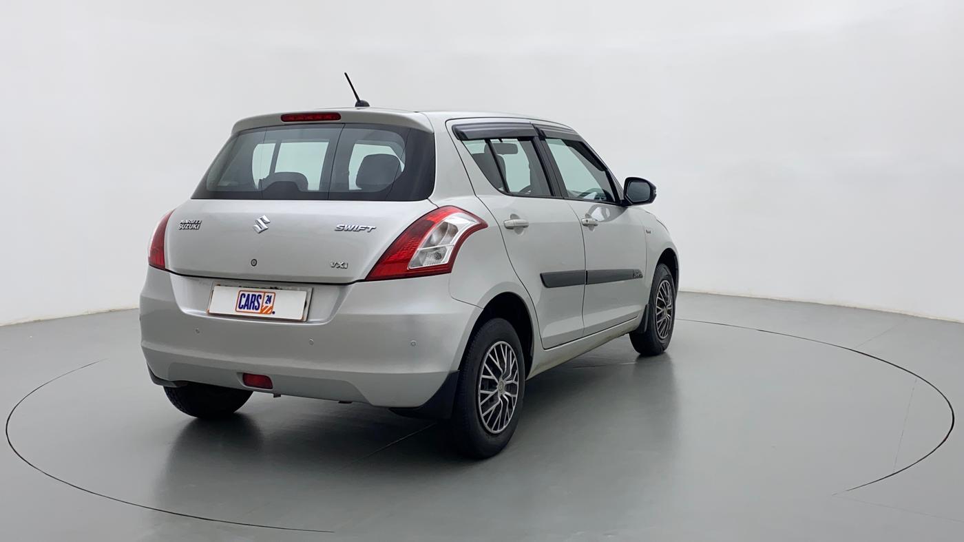2017 Maruti Swift VXI D, Petrol, Manual, 48,330 km, Right Back Diagonal