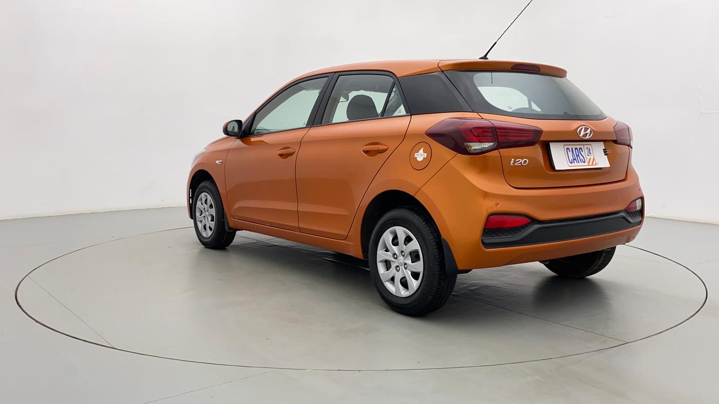 2019 Hyundai Elite i20 1.2 MAGNA PLUS VTVT, Petrol, Manual, 3,691 km, Left Back Diagonal (45- Degree) View