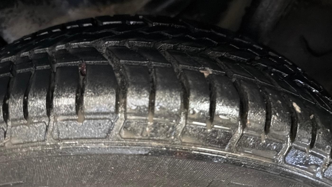 2019 Honda Amaze 1.2L I-VTEC S CVT, Petrol, Automatic, 46,064 km, Left Rear Tyre Tread