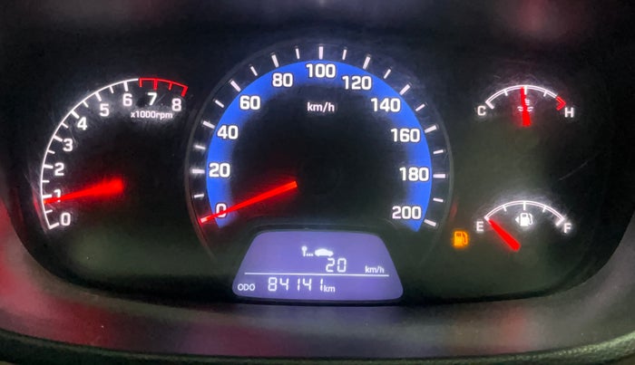 2016 Hyundai Xcent S 1.2, Petrol, Manual, 84,129 km, Odometer Image