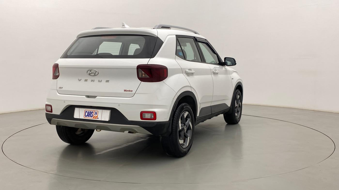 2021 Hyundai VENUE SX 1.0 GDI IMT, Petrol, Manual, 16,435 km, Right Back Diagonal