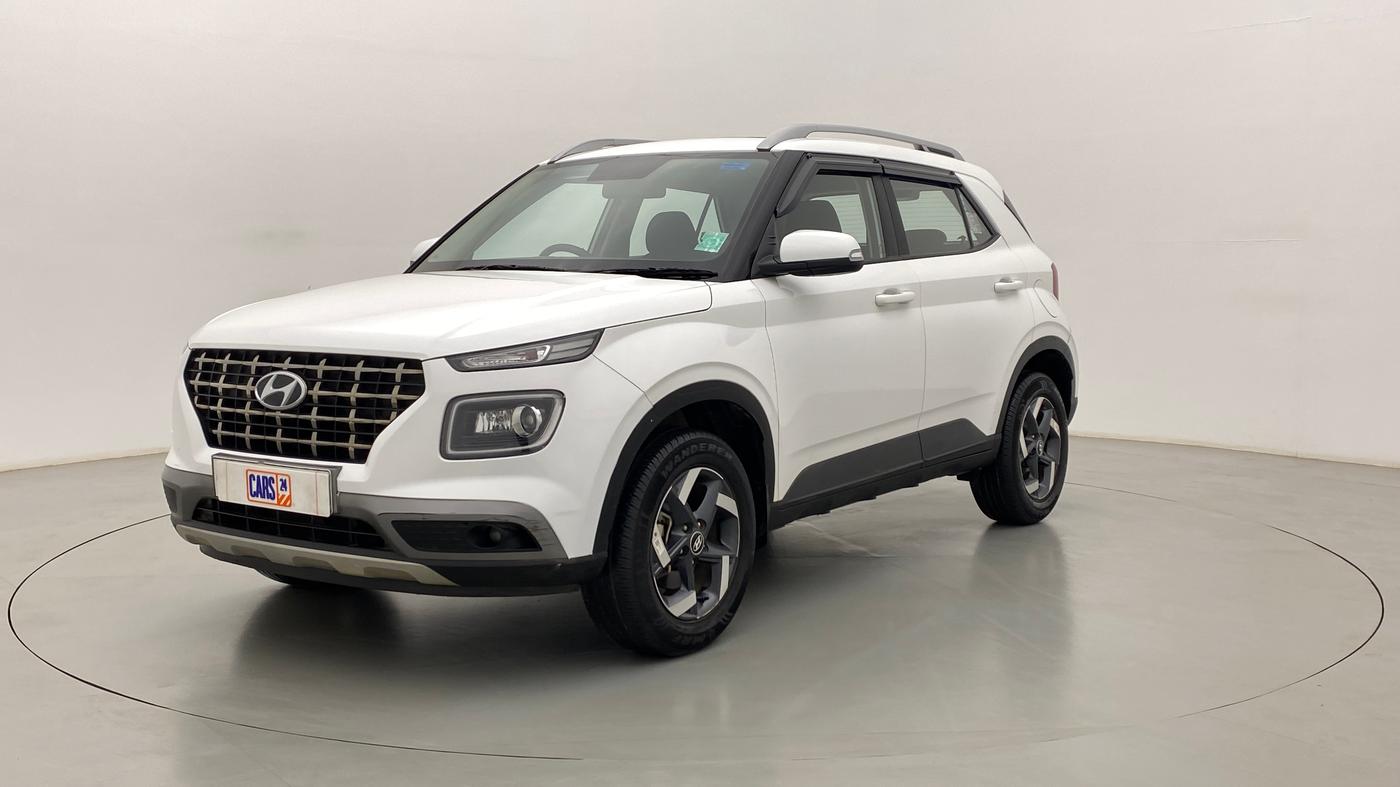 2021 Hyundai VENUE SX 1.0 GDI IMT, Petrol, Manual, 16,435 km, Left Front Diagonal