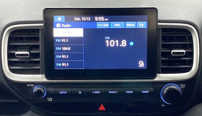 2021 Hyundai VENUE SX 1.0 GDI IMT, Petrol, Manual, 16,435 km, Infotainment System
